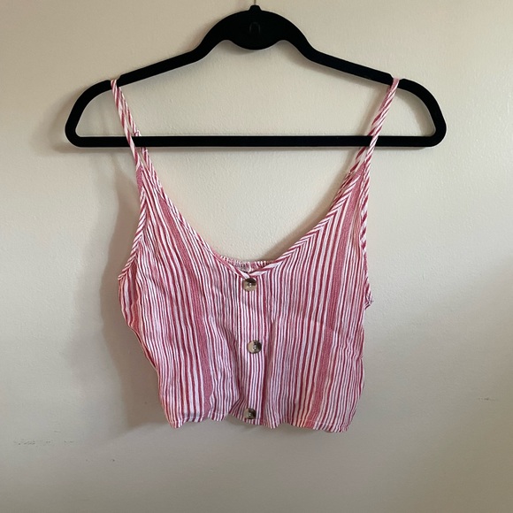 Divided Tops - NWOT H&M Divided | Striped Crop Top | Size 2